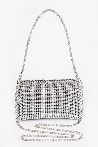 Silver hotsell studded bag