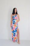 Event Ready Satin Maxi Dress