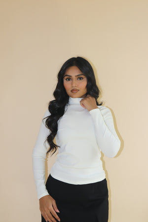 Effortless Mock Neck Top