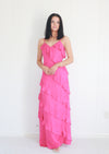 Gardenia Ruffle Maxi Dress