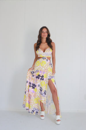 More To Come Cut-out Maxi Dress